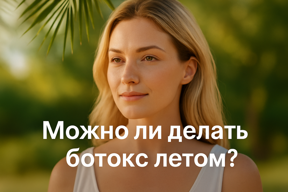 Можно ли делать ботокс летом, перед отпуском или в стрессовый период