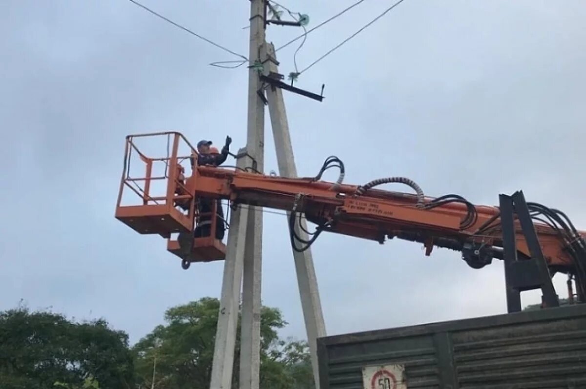    Во Владивостоке снова отключили свет: 17 домов без электричества