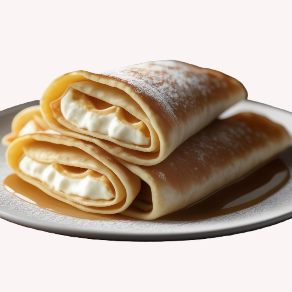 Блинчики с творогом