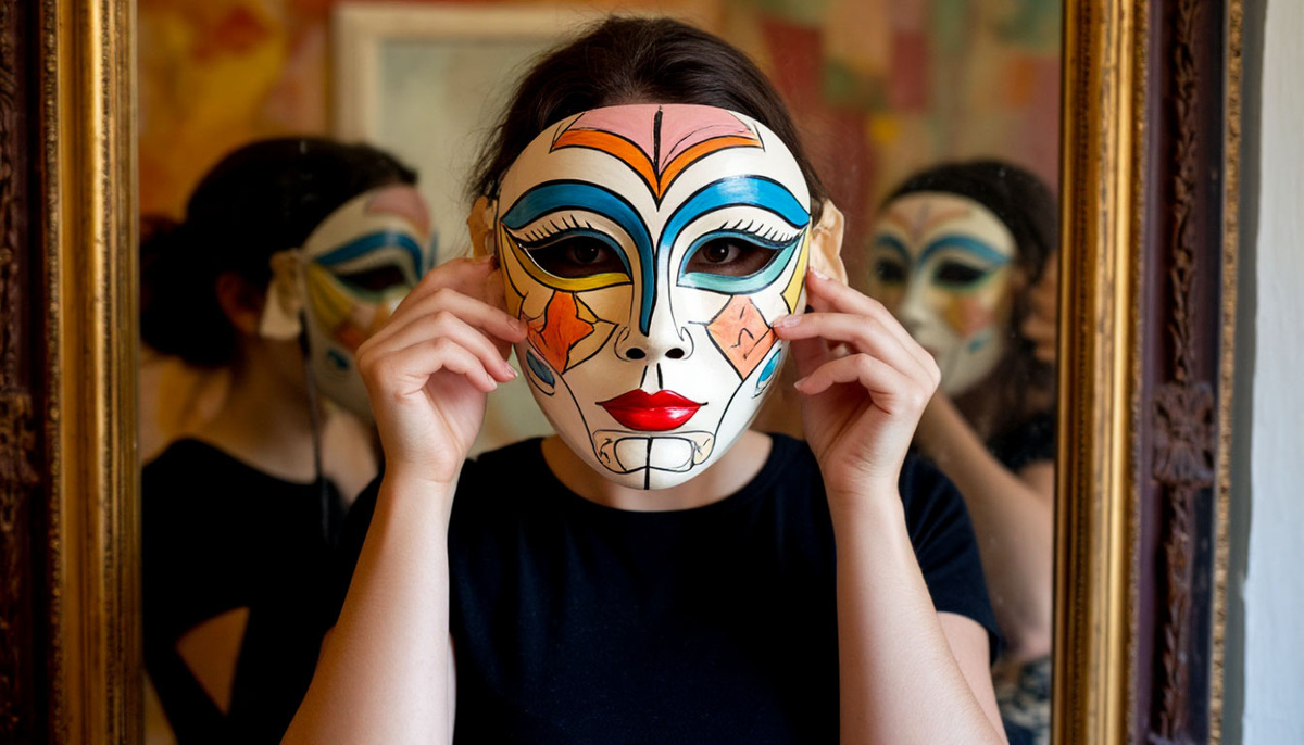 Примеряя маску