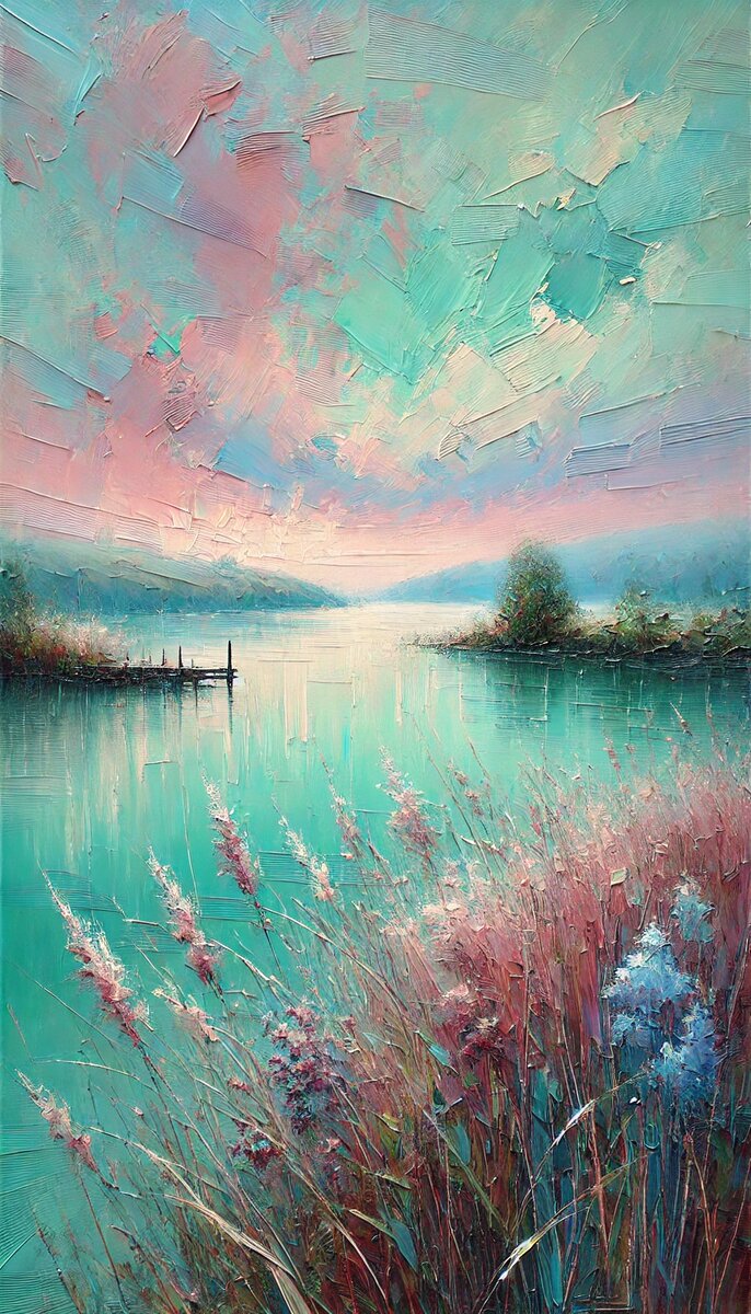 Закат у старой пристани