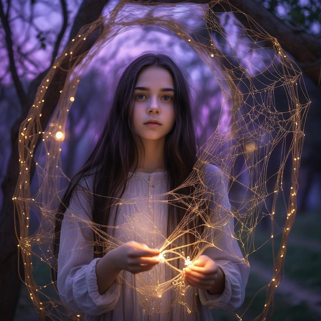 Лика распутывает нити судьбы.