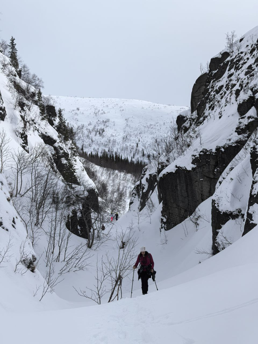 Выходим из ущелья Шорохов