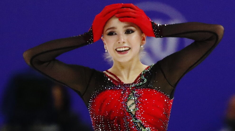    Камила Валиева выиграла Гран-При России с мировыми рекордами. Фото: REUTERS