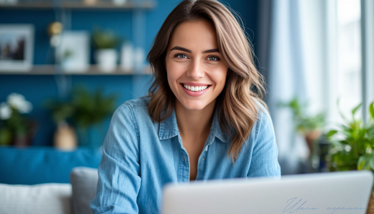 Женщина начала перемены с первого шага