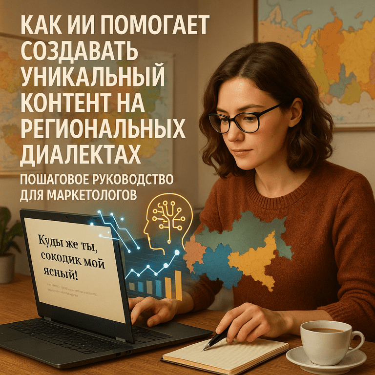    Как ИИ помогает создавать уникальный контент на региональных диалектах: пошаговое руководство для маркетологов Сергей