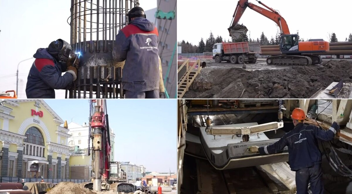     Метростроители показали ход работ на будущих станциях метротрамвая в Красноярске