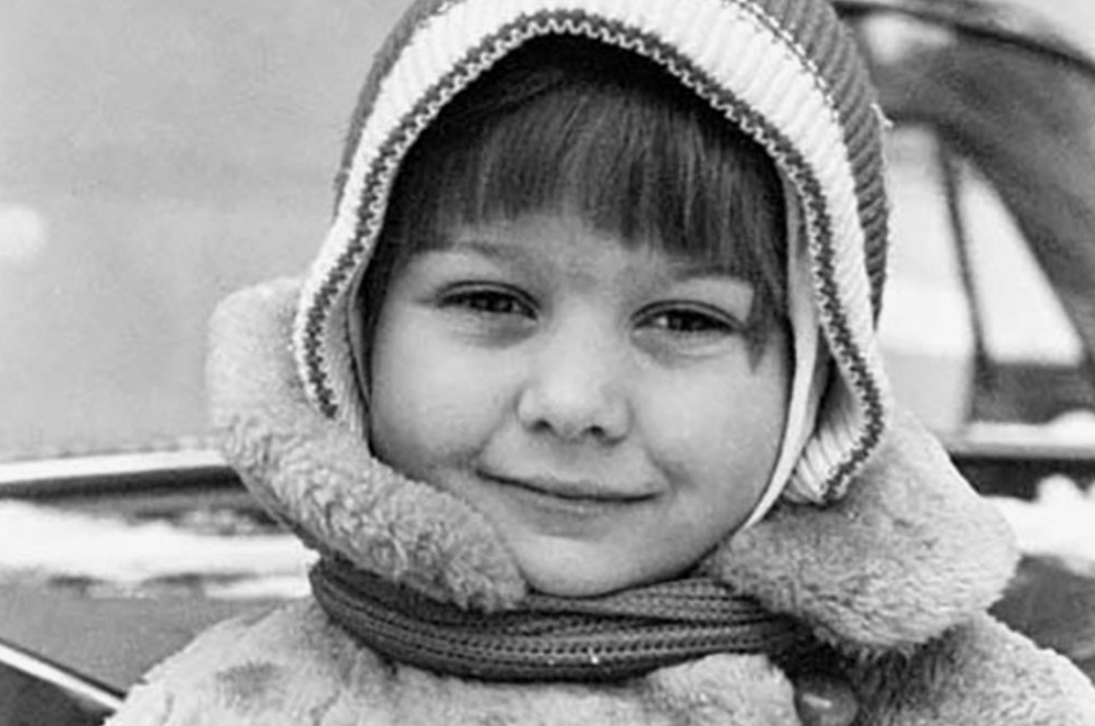 Мария Голубкина в детстве