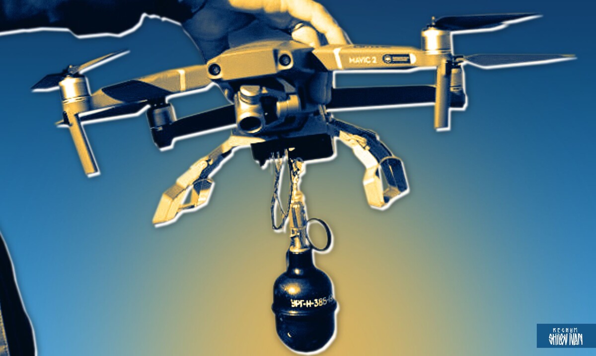    Дрон ВСУ / Источник: Иван Шилов (с) ИА Регнум