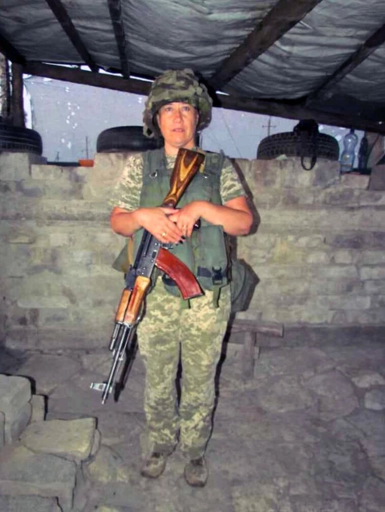    Женщина активно давала интервью, где распространяла разные нарративы киевского режима. Фото: соцсети