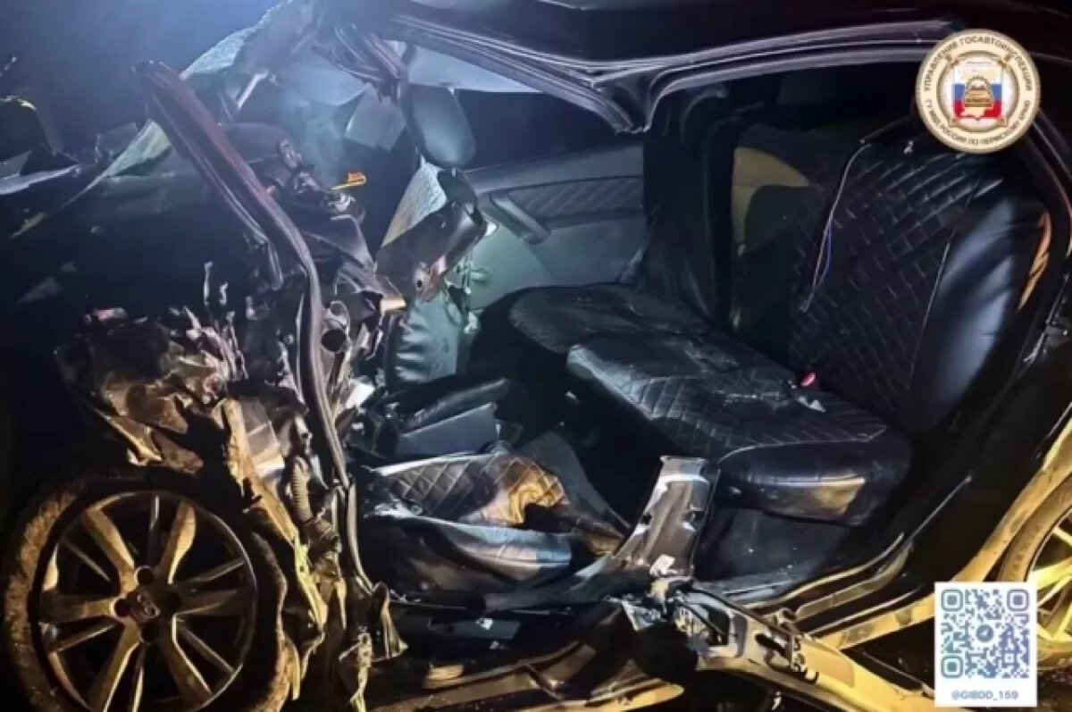    Отечественный автомобиль сильно пострадал