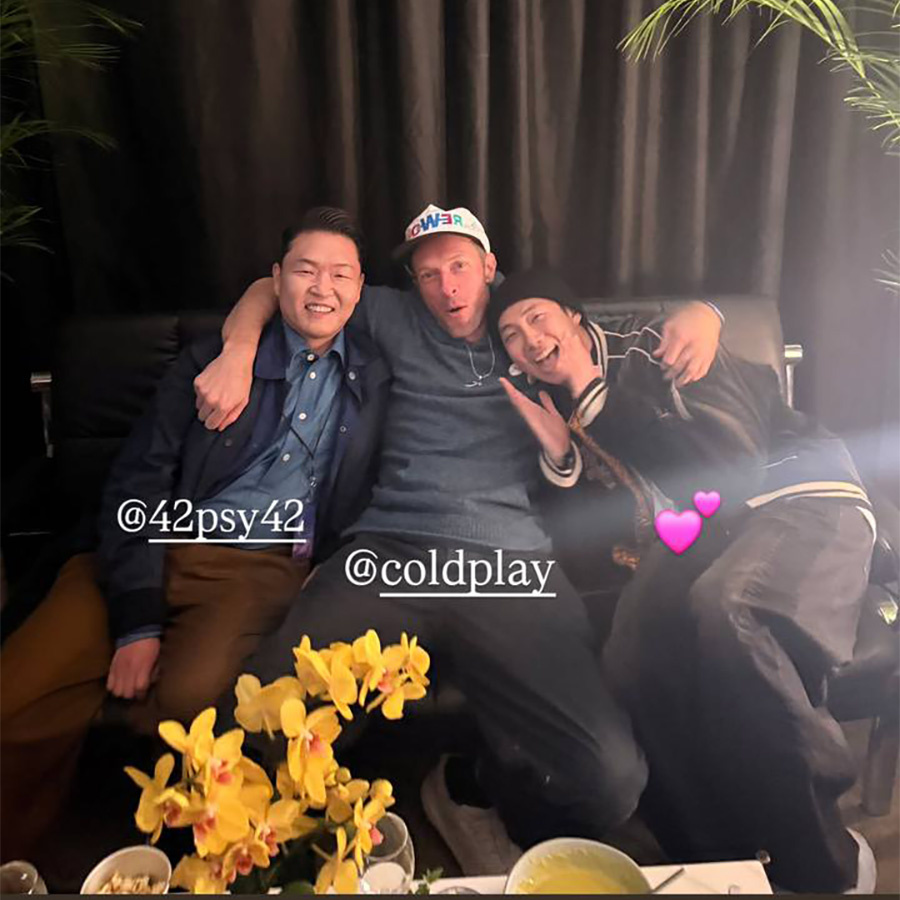 Пост Намджуна в нельзяграмме