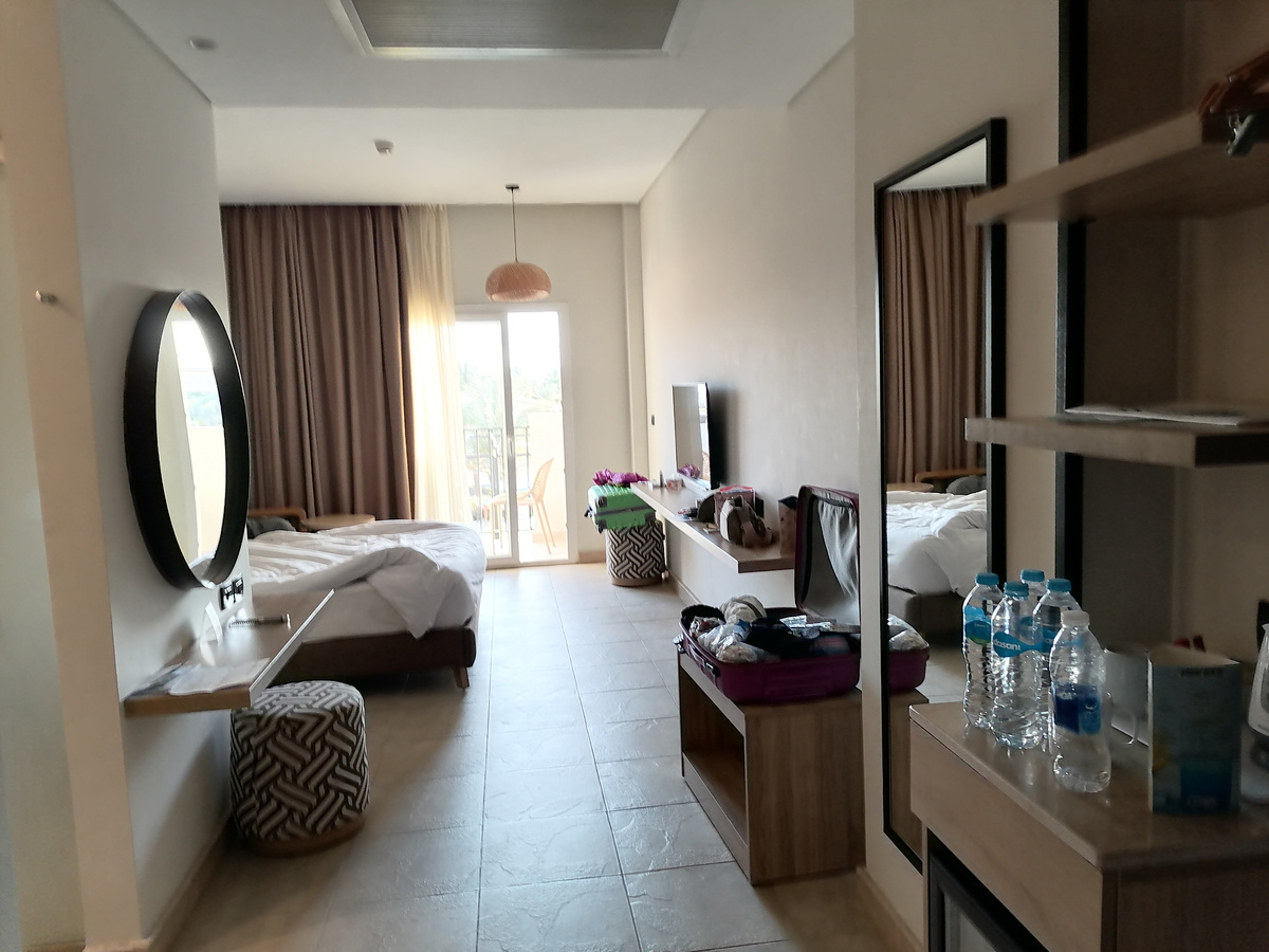 Номер в отеле The Three Corners Sunny Beach Resort 4* Хургада, Египет. Фото автора. 