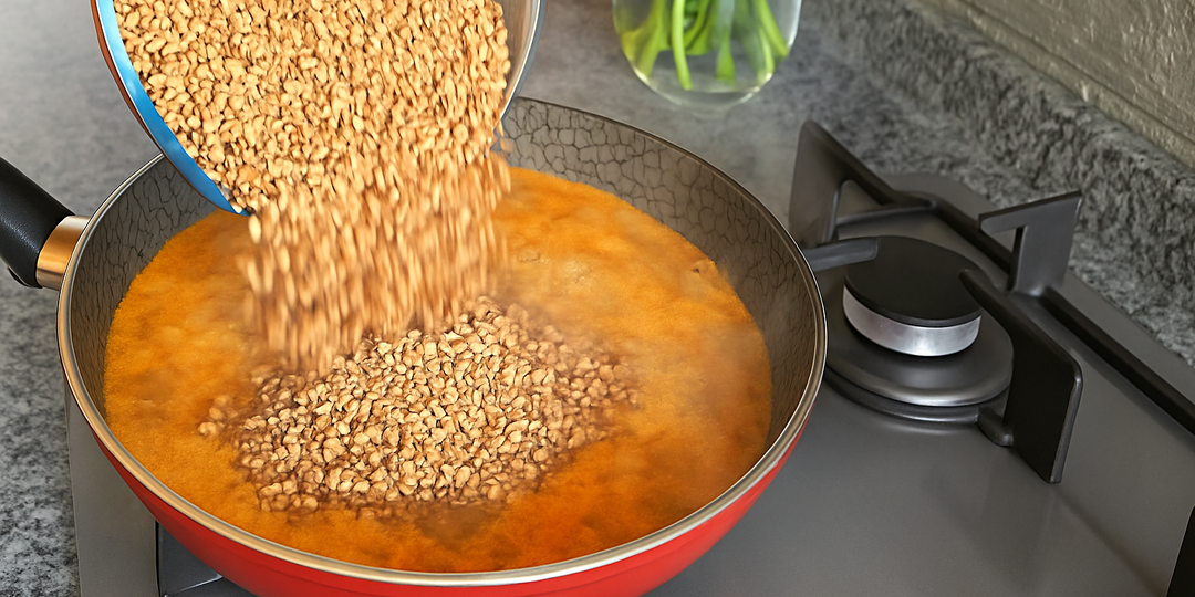 Если у вас есть яйца и гречка, обязательно приготовьте их на завтрак! Легкий рецепт