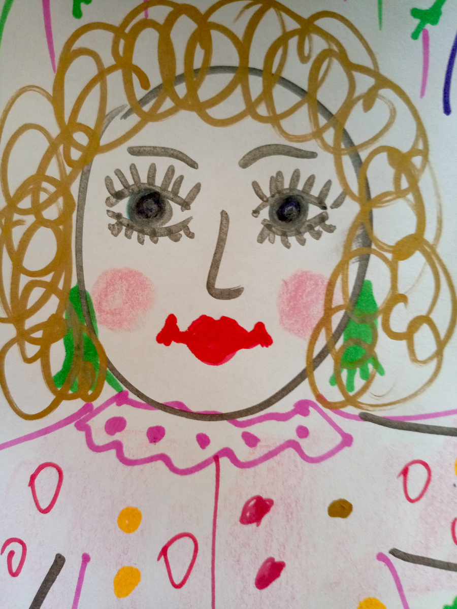 кровь с молоком))