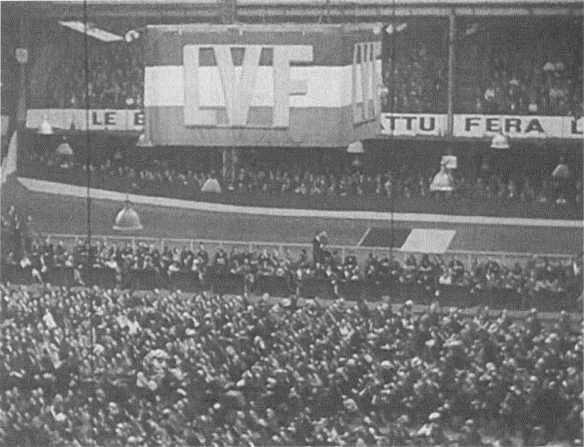 Конгресс Легиона французских добровольцев. Из книги Дробязко С.И., Романько О.В., Семенов К.К. "Иностранные формирования Третьего рейха