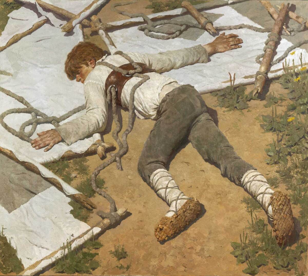 Гелий Коржев. Икар