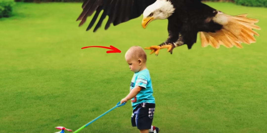 Орел внезапно схватил маленького мальчика, но причина этого удивила всех