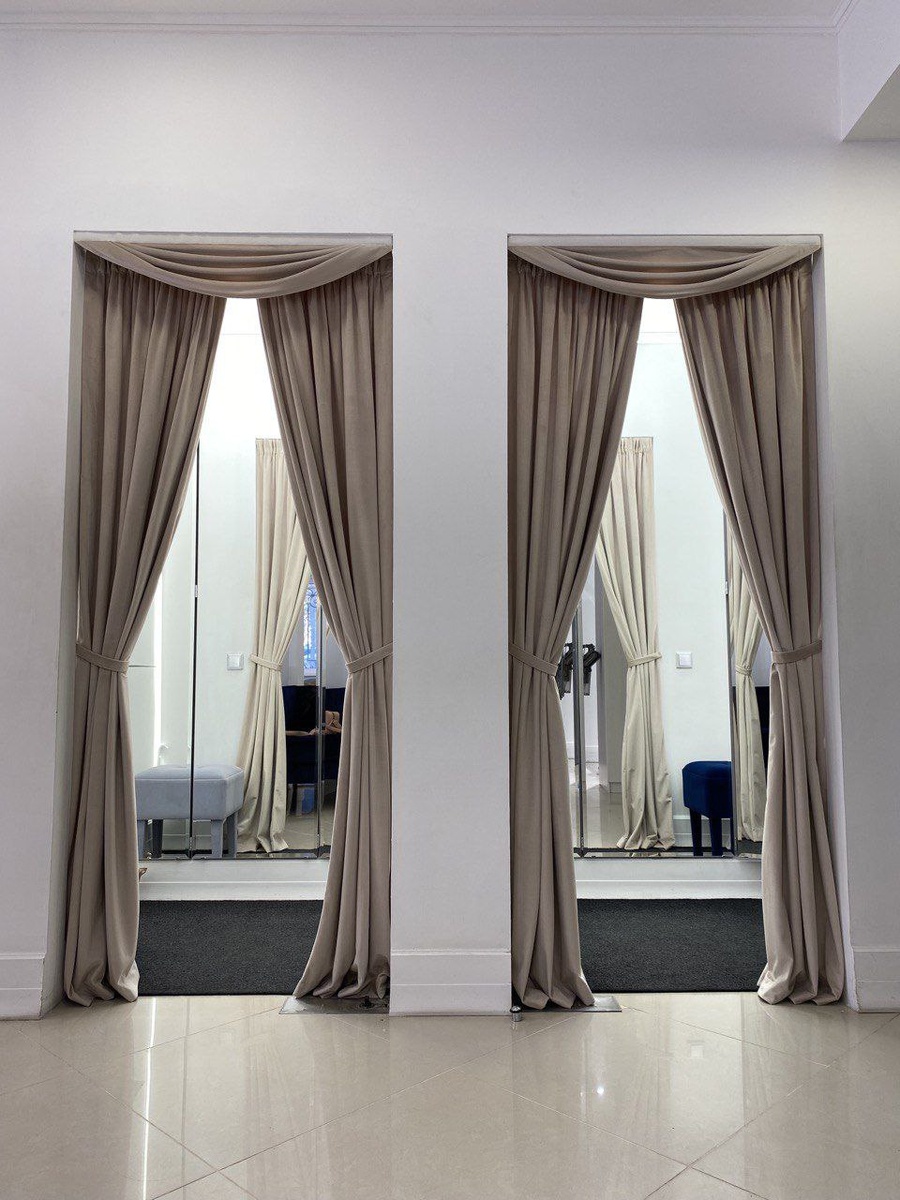 На фото незавершенный проект для бутика в центре Москвы 