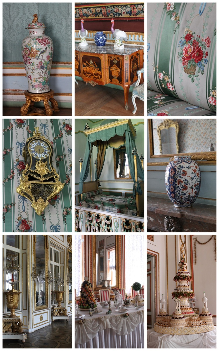 Усадьба "Кусково". Дворец. Внутреннее оформление интерьеров. Фото автора.