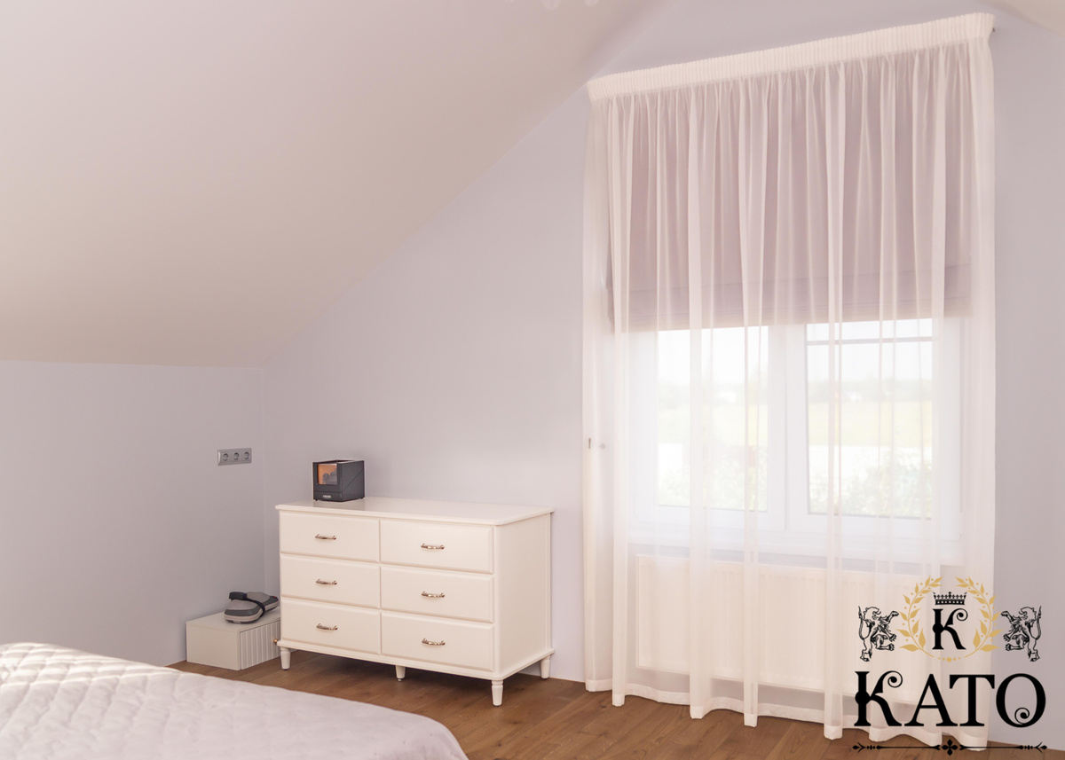 шторы на нестандартные окна своими руками