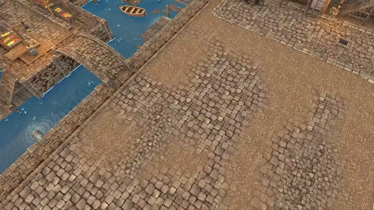 Пустая территория в игре Blacksmith Master