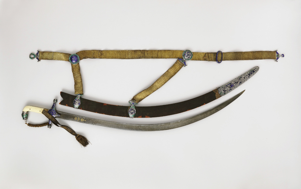 Шамшир, начало 19 века, северная Индия