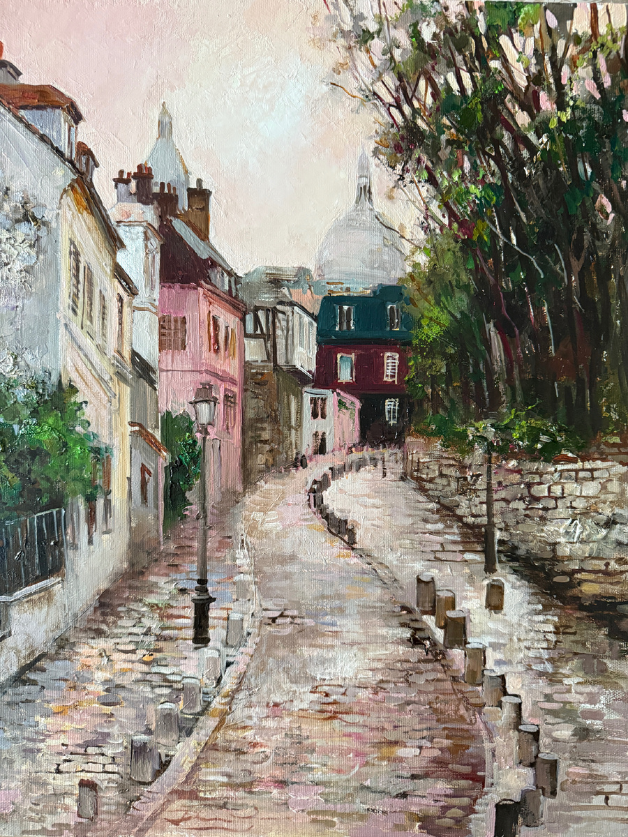 Елена  Лукиянчук «Утро на Монмартре»