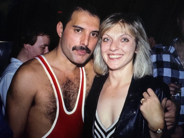 Freddie Mercury & Mary Ostin (1985)