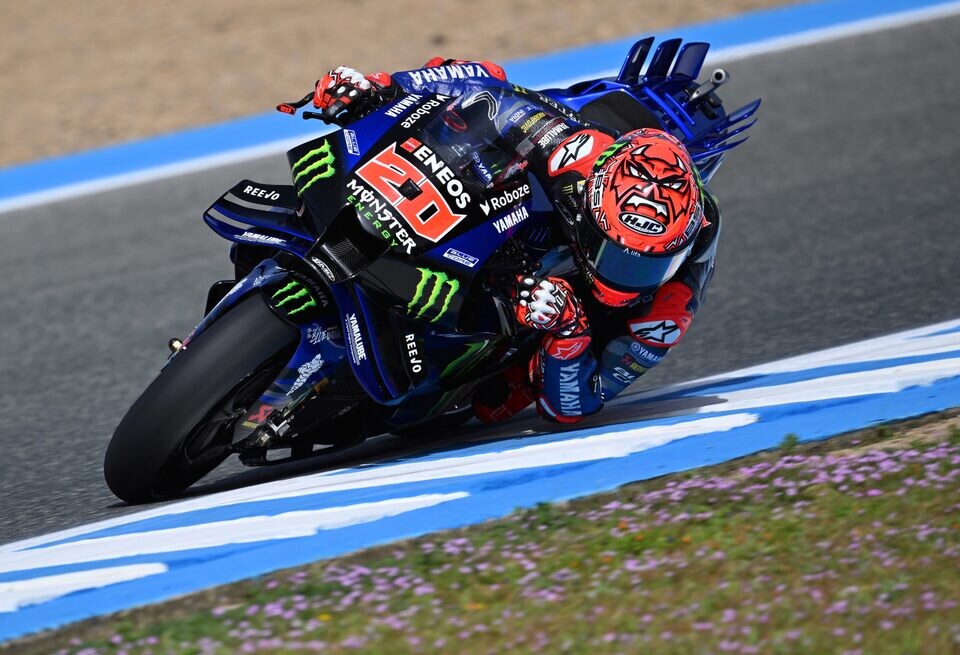    Сенсация на этапе MotoGP в Хересе: Куартараро принёс Yamaha первый поул с 2022 годаYamaha