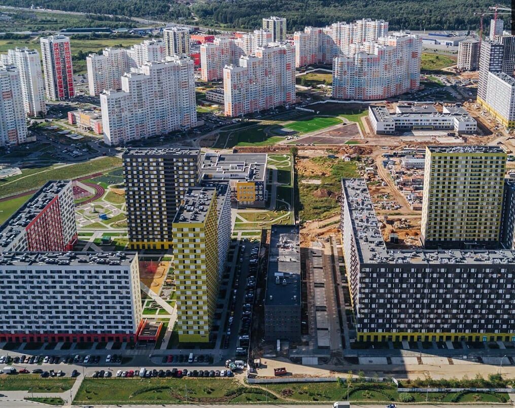 Вот так выглядит район