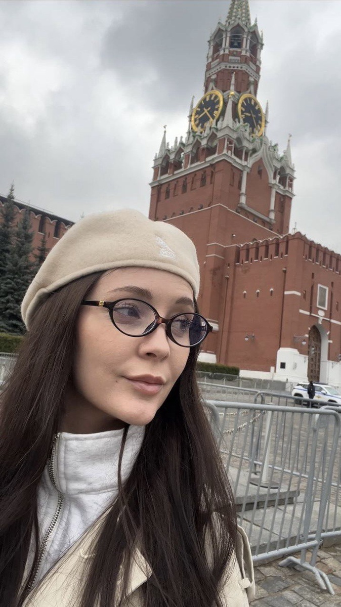 Я и Спасская башня)