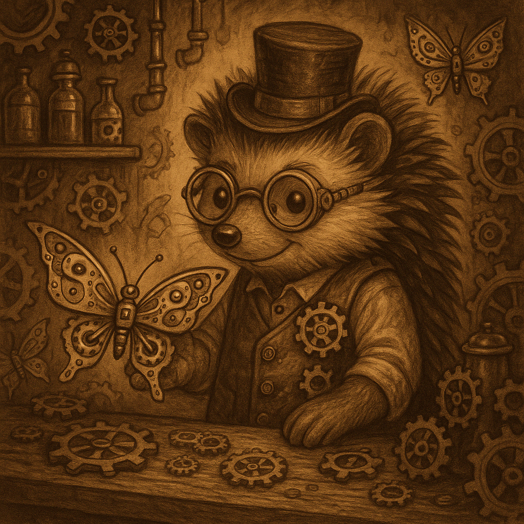 Винтик в своей мастерской (автор Виктор Головко)