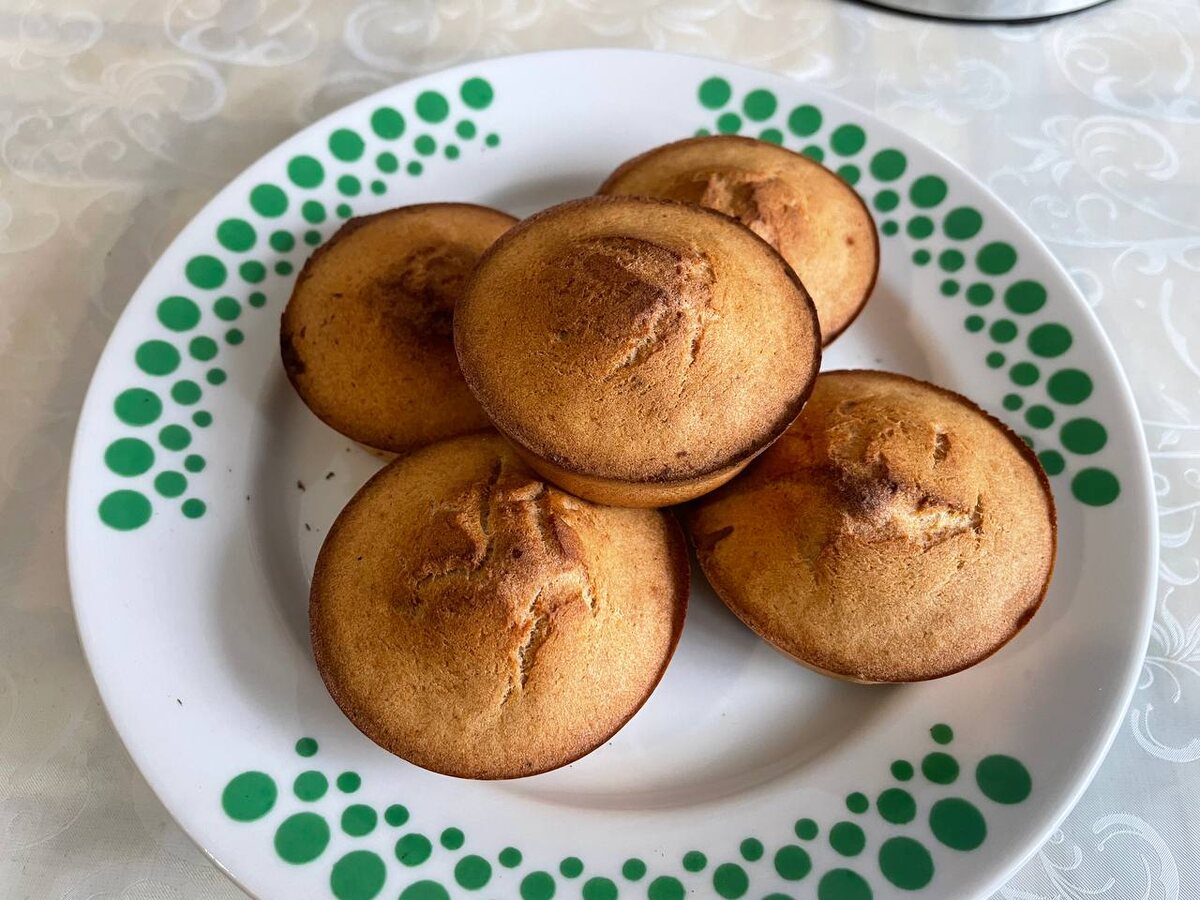 Банановые кексы (без глютена)