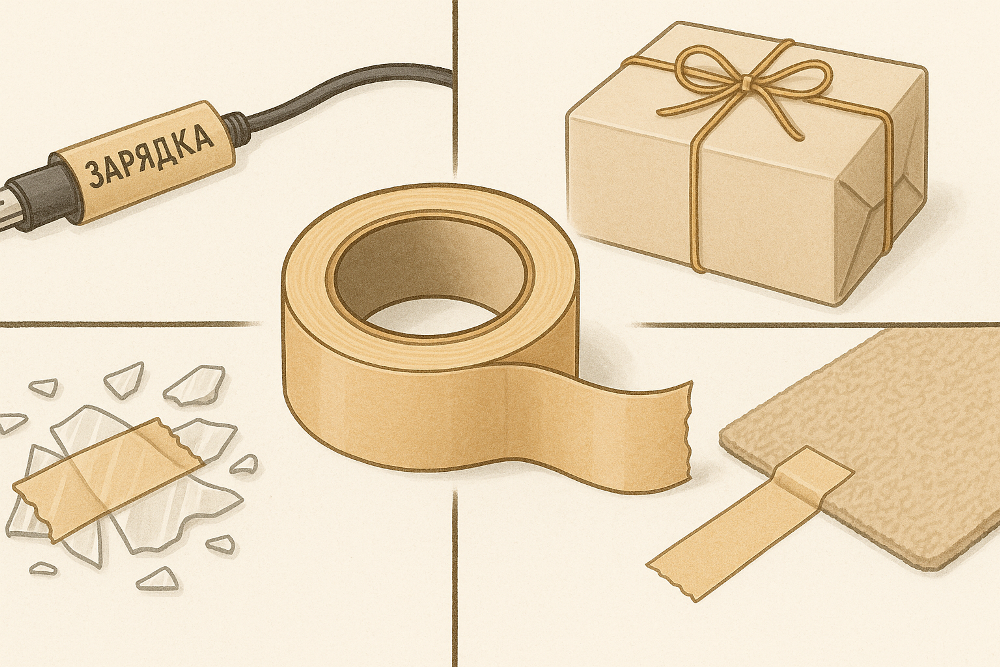 Как использовать скотч