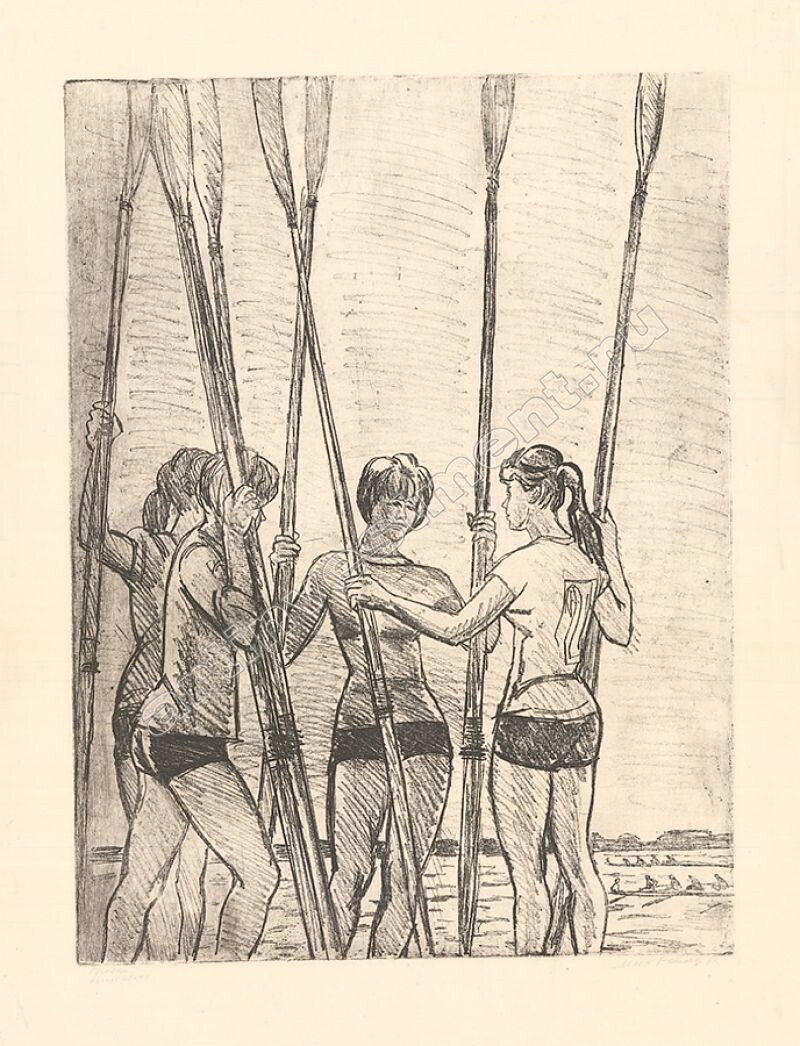 "Гребцы" Михаил Ройтер.