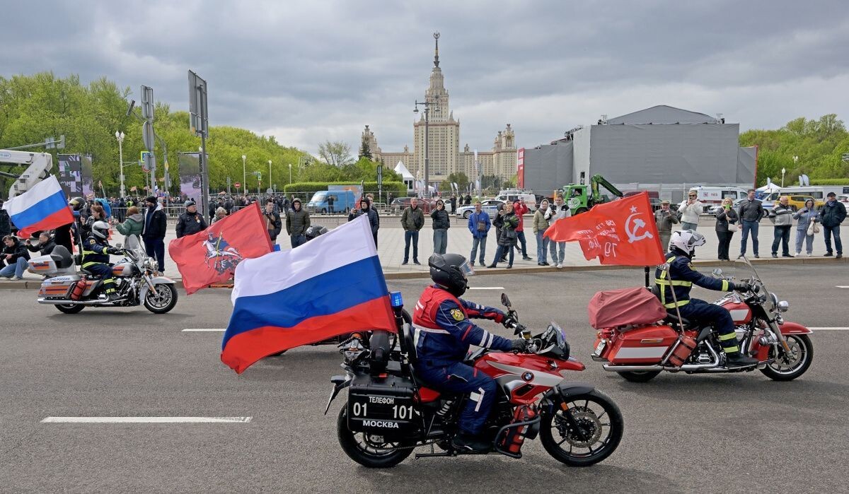     Открытие мотосезона в Москве. Источник: РИА Новости Автор фото: Евгений Биятов
