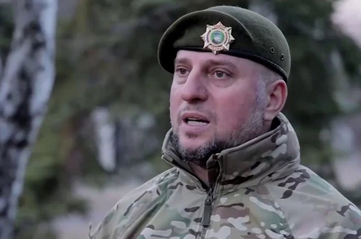    Алаудинов: «Ахмат» остаётся на границе в Белгородской и Курской областях