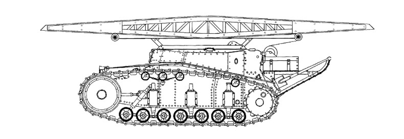Проект саперного танка на базе МС-1 (Т-18)