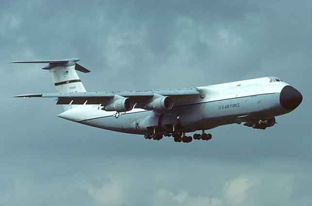 C-5A Galaxy ВВС США, идентичный разбившемуся Mike Freer