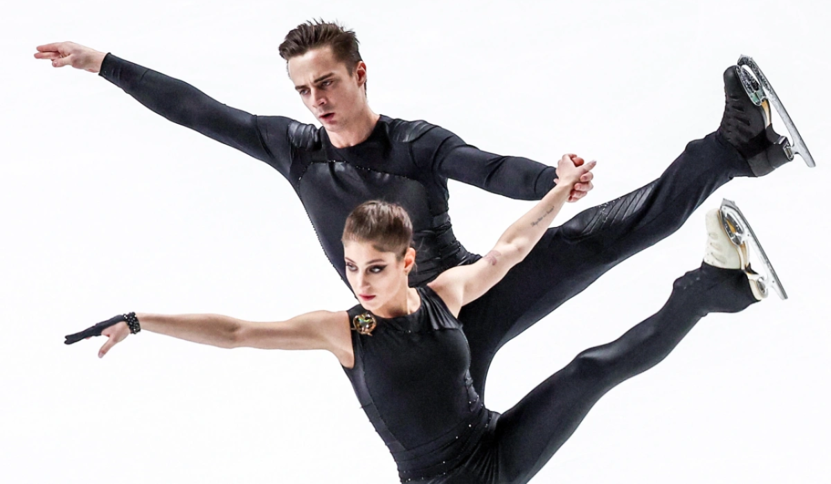     Алена Косторная и Георгий Куница. Источник: ТАСС Автор фото: Сергей Бобылева