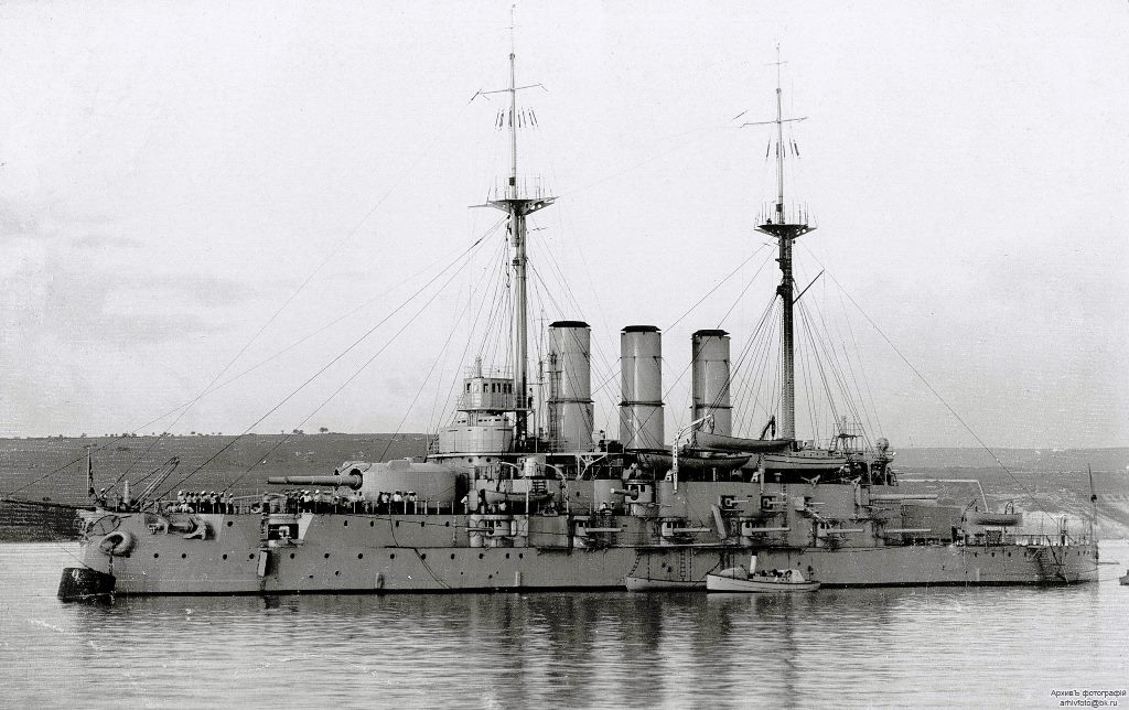 Линкор «Евстафий» Российского Императорского Черноморского флота https://ru.wikipedia.org/wiki/%D0%95%D0%B2%D1%81%D1%82%D0%B0%D1%84%D0%B8%D0%B9_(%D0%B1%D1%80%D0%BE%D0%BD%D0%B5%D0%BD%D0%BE%D1%81%D0%B5%D1%86)