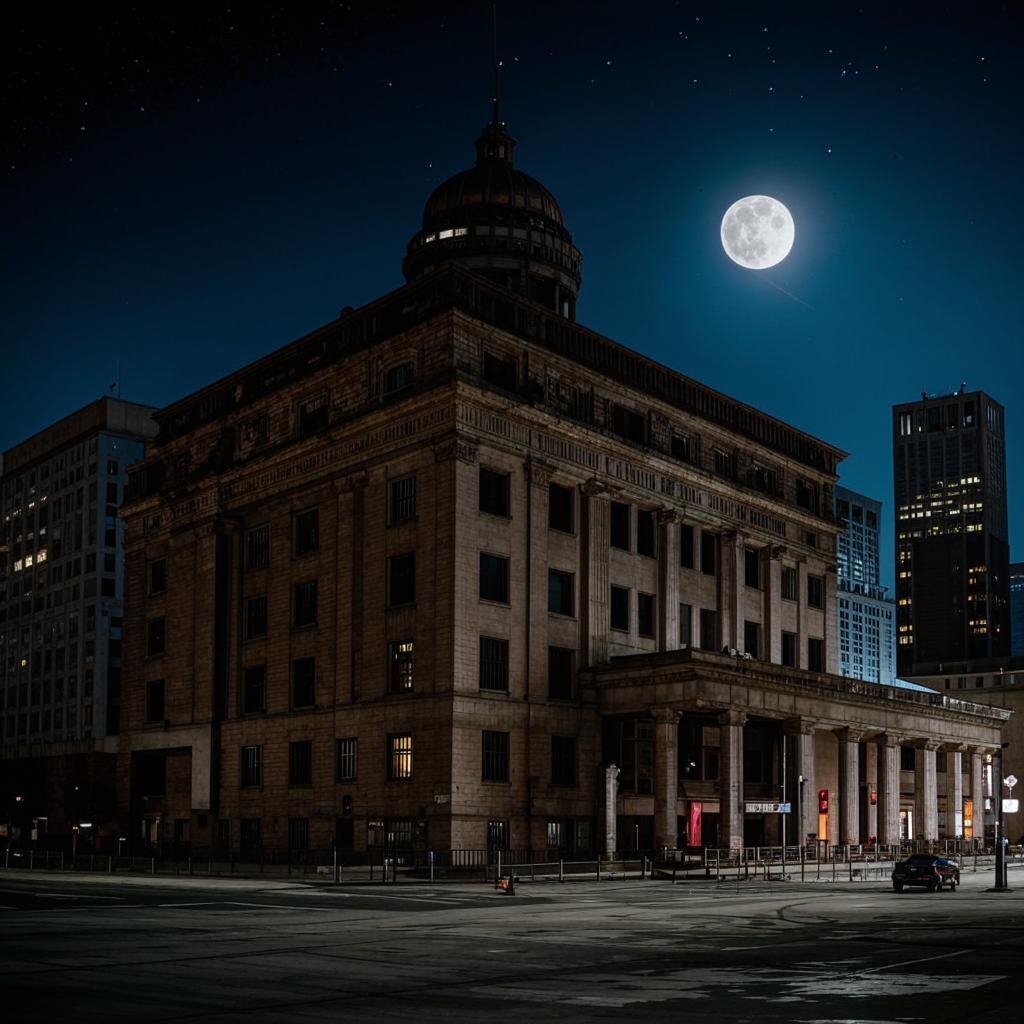 Национальный банк Детройта возвышался над пустынной улицей как надгробный памятник американской мечте. 