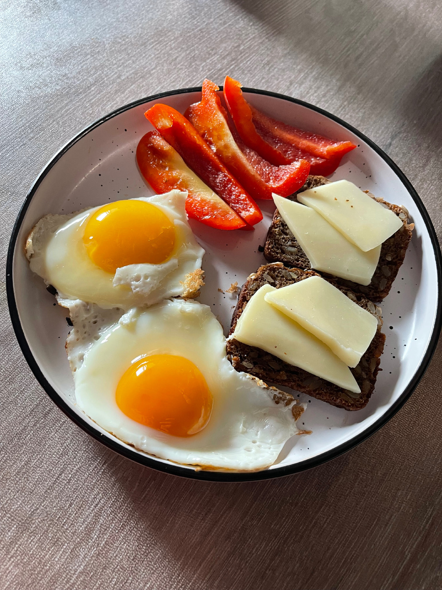 Завтрак. Фото автора . 