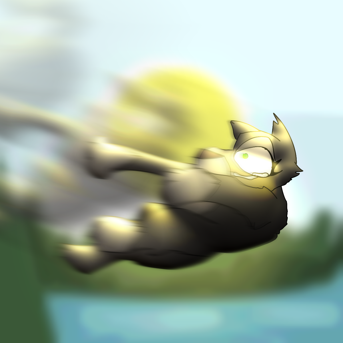 Древесинка падает