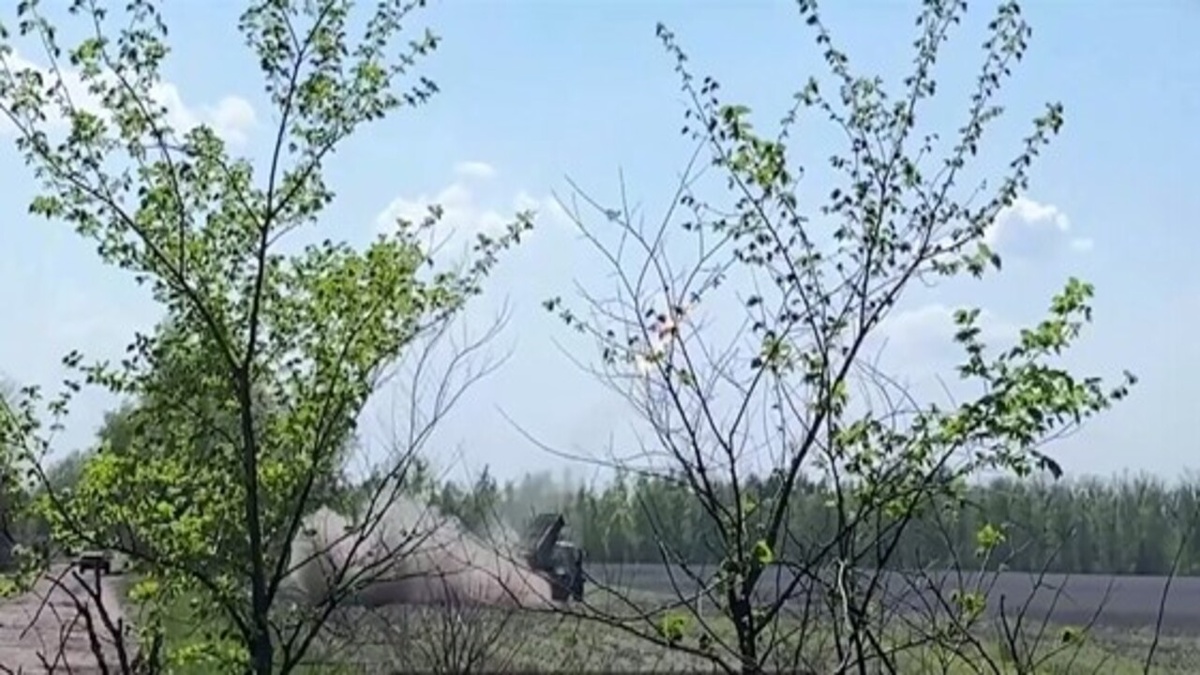    Минобороны РФ опубликовало кадры из населенного пункта Горналь в Курской области