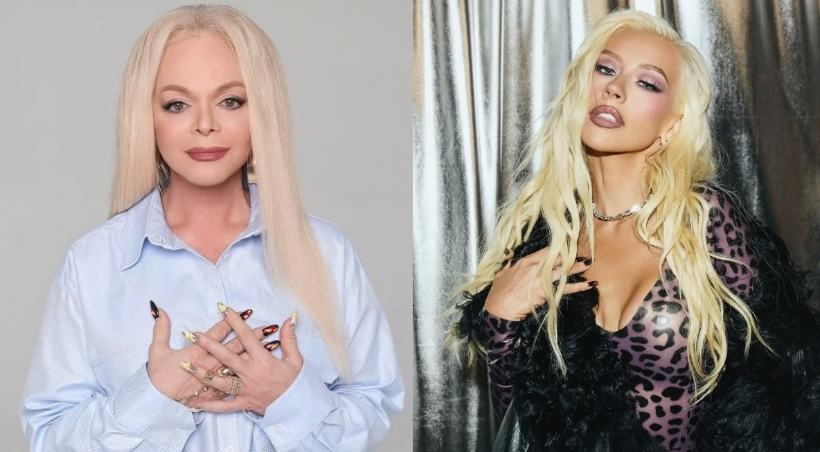 Лариса Долина и Кристина Агилера