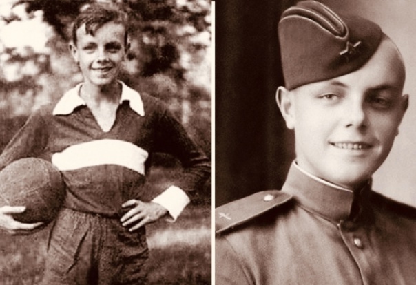 Кирилл Лавров в юности.