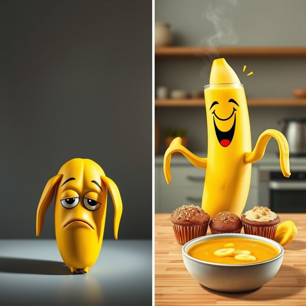 …но потом понимаешь, что можешь стать смузи, хлебом или даже десертом!