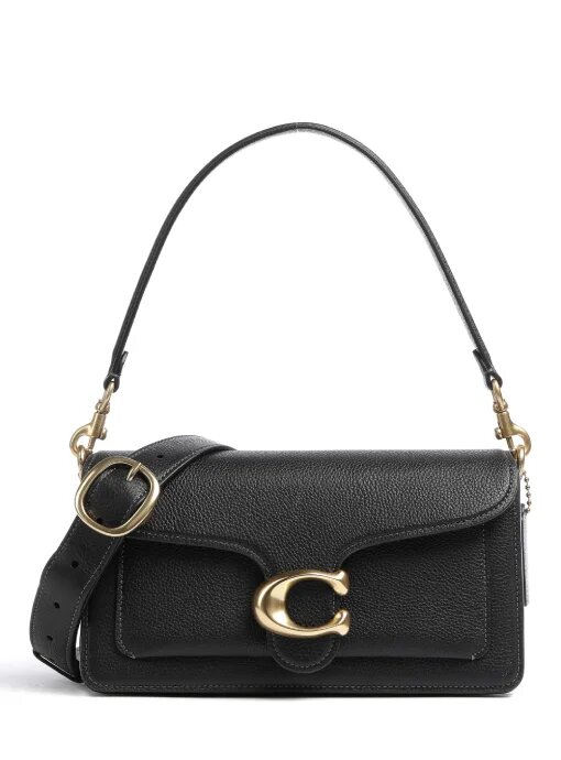Coach Tabby Shoulder Bag 26 Brass/Black
